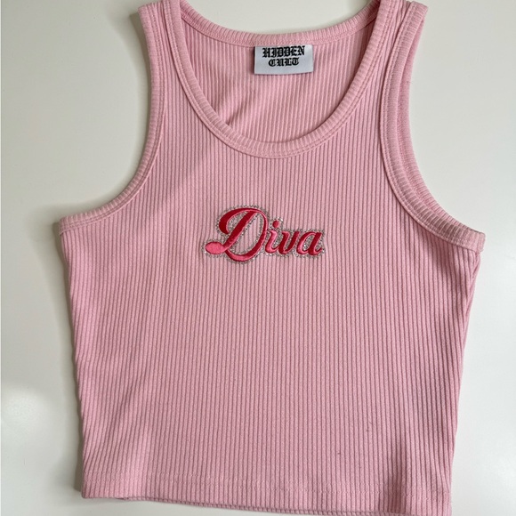 Hidden cult pink diva tank - Picture 4 of 5